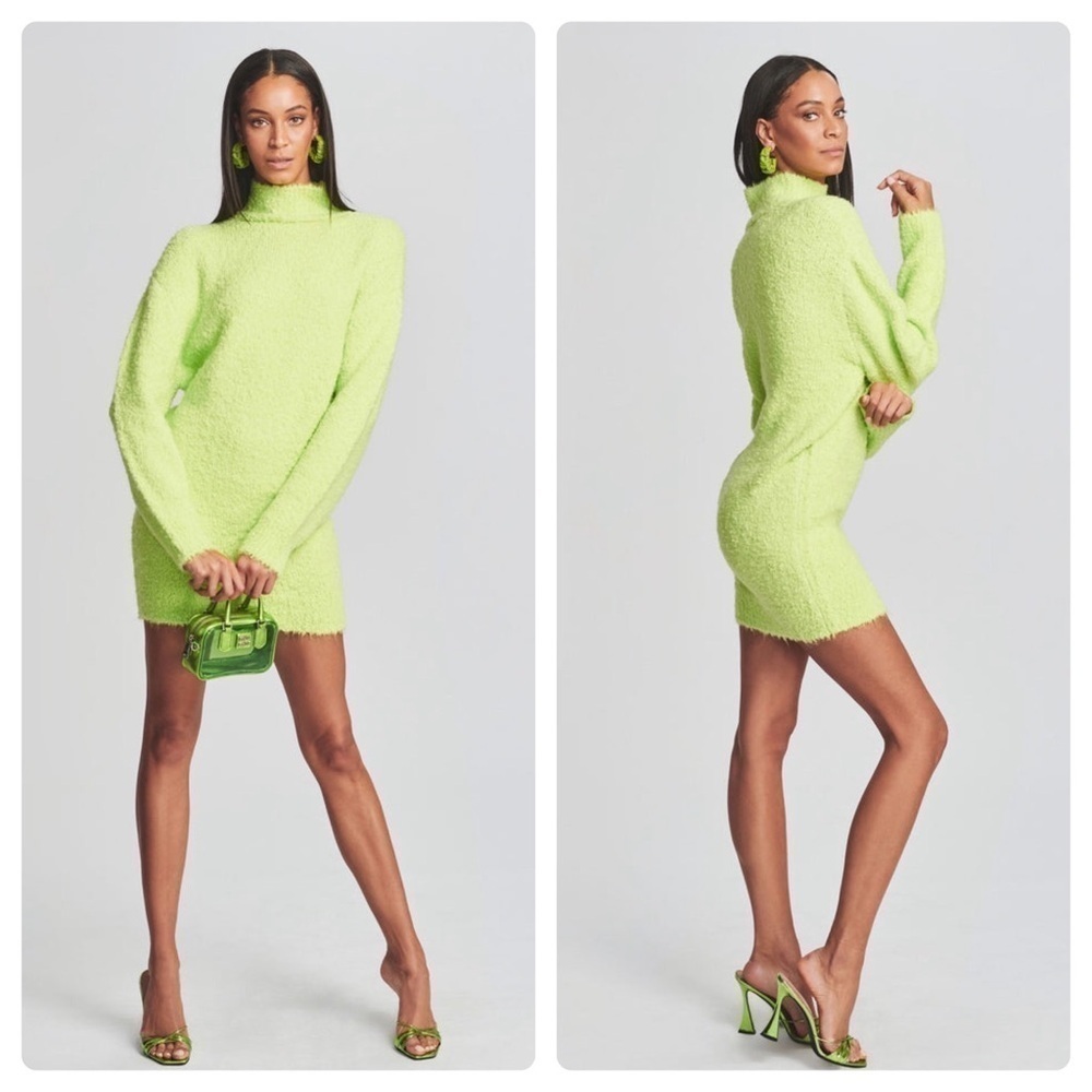 New! SER.O.YA Sweater Dress in Lime 💚 Size Small NWT!